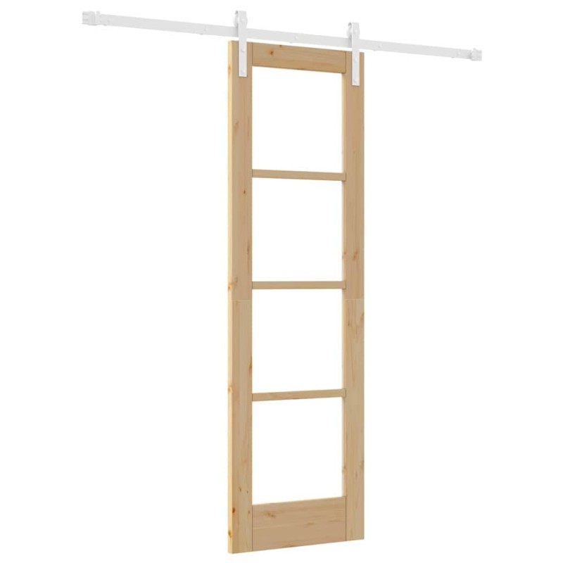 vidaXL Συρόμενη Πόρτα ORKDAL Φυσικό 61 x 198,5 εκ.