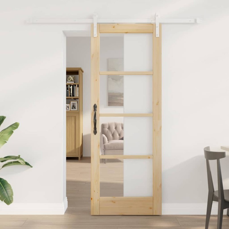 vidaXL Συρόμενη Πόρτα ORKDAL Φυσικό 73,5 x 198,5 εκ.