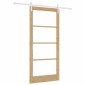 vidaXL Συρόμενη Πόρτα ORKDAL Φυσικό 93 x 202 cm
