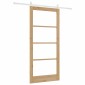 vidaXL Συρόμενη Πόρτα ORKDAL Φυσικό 93 x 202 cm