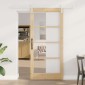 vidaXL Συρόμενη Πόρτα ORKDAL Φυσικό 93 x 202 cm