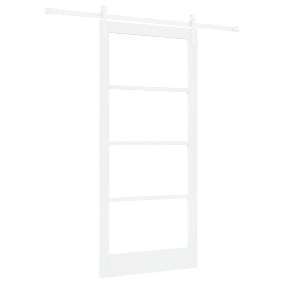 vidaXL Συρόμενη Πόρτα ORKDAL Λευκό 93 x 202 cm