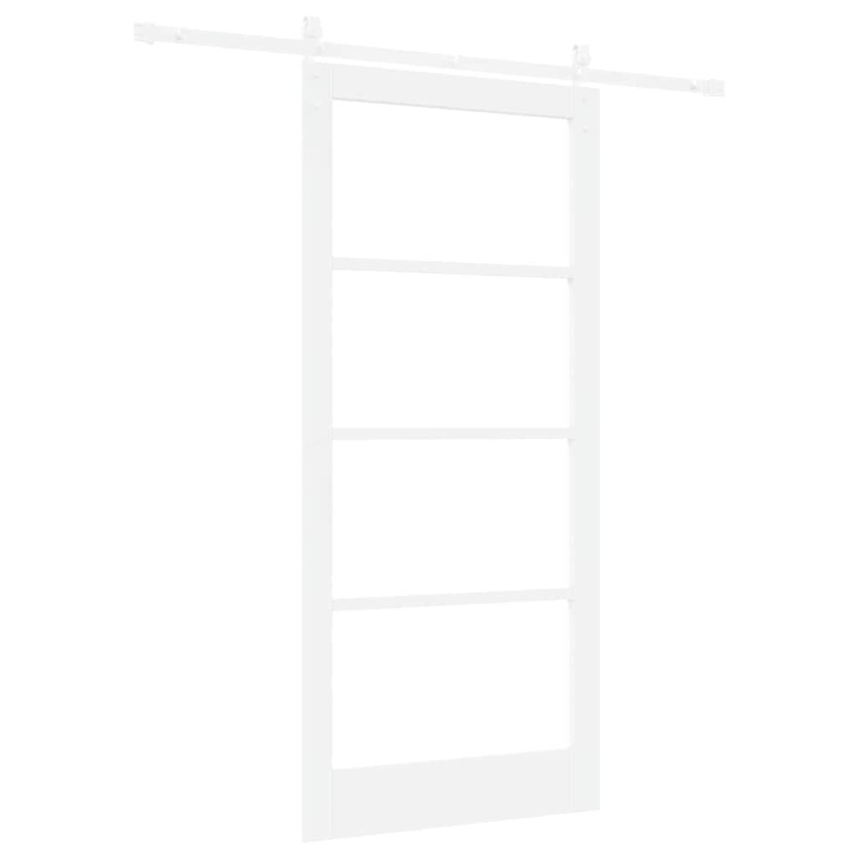 vidaXL Συρόμενη Πόρτα ORKDAL Λευκό 93 x 202 cm