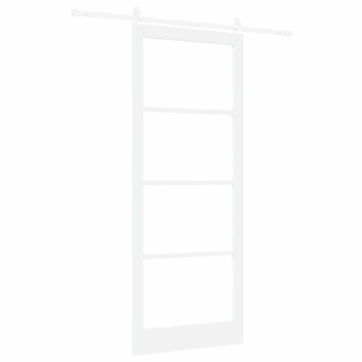 vidaXL Συρόμενη Πόρτα ORKDAL Λευκό 93 x 232 εκ.