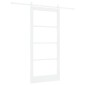 vidaXL Συρόμενη Πόρτα ORKDAL Λευκό 93 x 202 cm