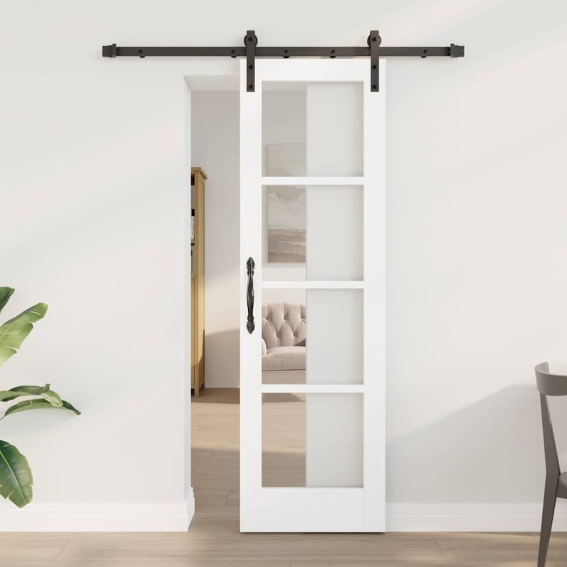 vidaXL Συρόμενη Πόρτα ORKDAL Λευκό 61 x 198,5 εκ.