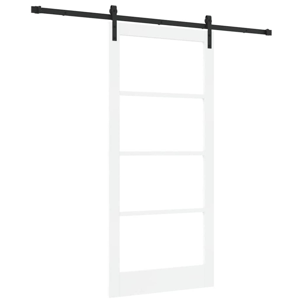 vidaXL Συρόμενη Πόρτα ORKDAL Λευκό 93 x 202 cm