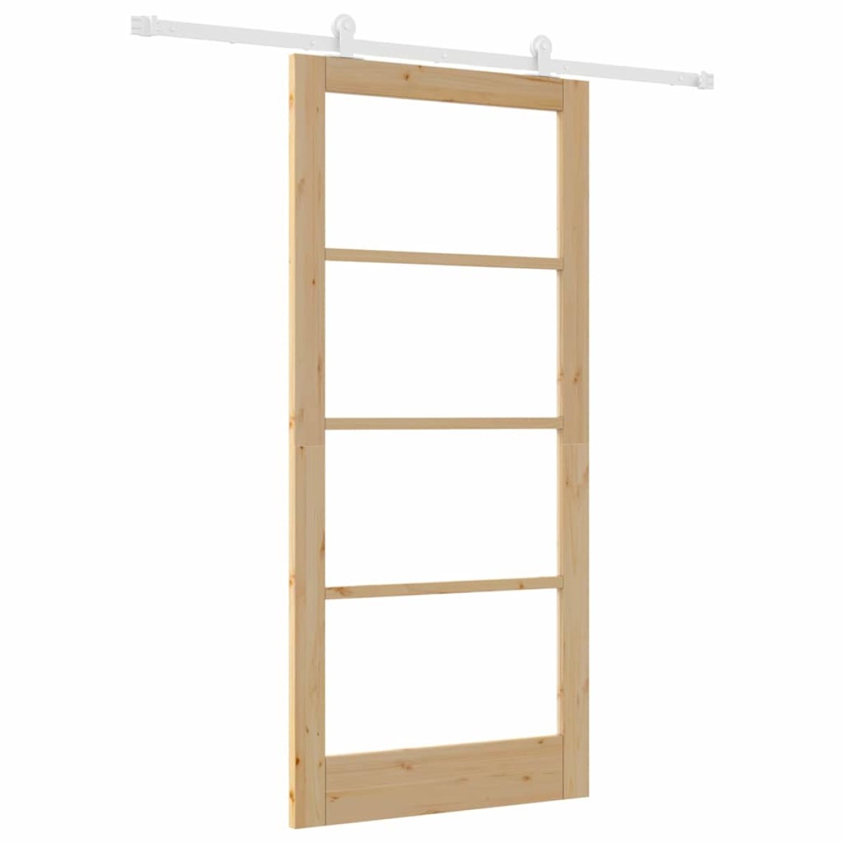 vidaXL Συρόμενη Πόρτα ORKDAL Φυσικό 93 x 202 cm