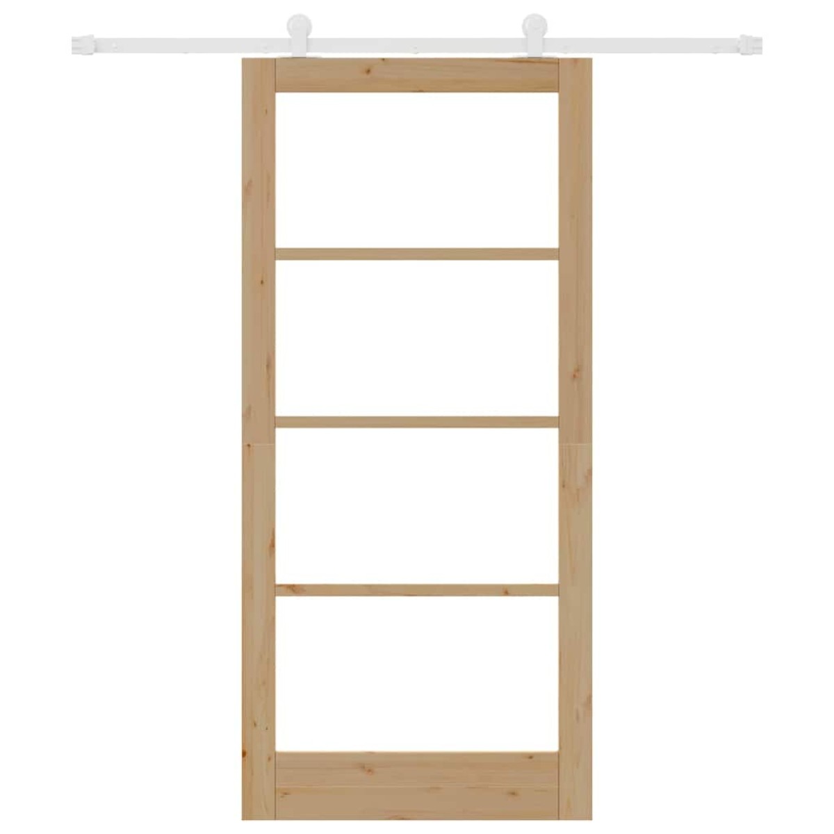 vidaXL Συρόμενη Πόρτα ORKDAL Φυσικό 93 x 202 cm
