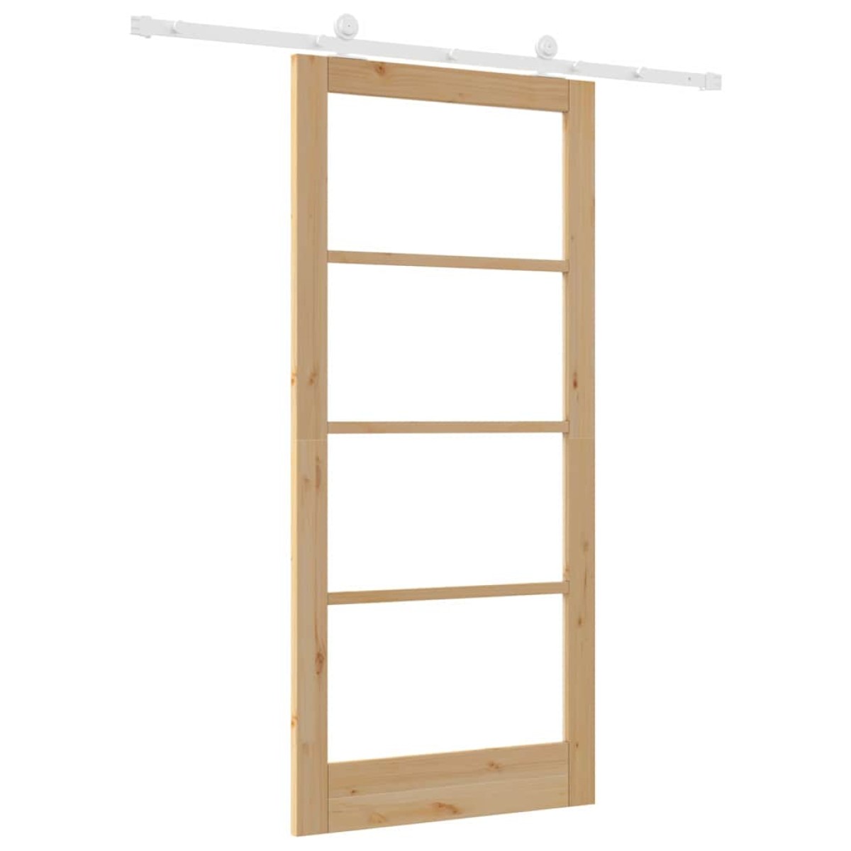 vidaXL Συρόμενη Πόρτα ORKDAL Φυσικό 93 x 202 cm
