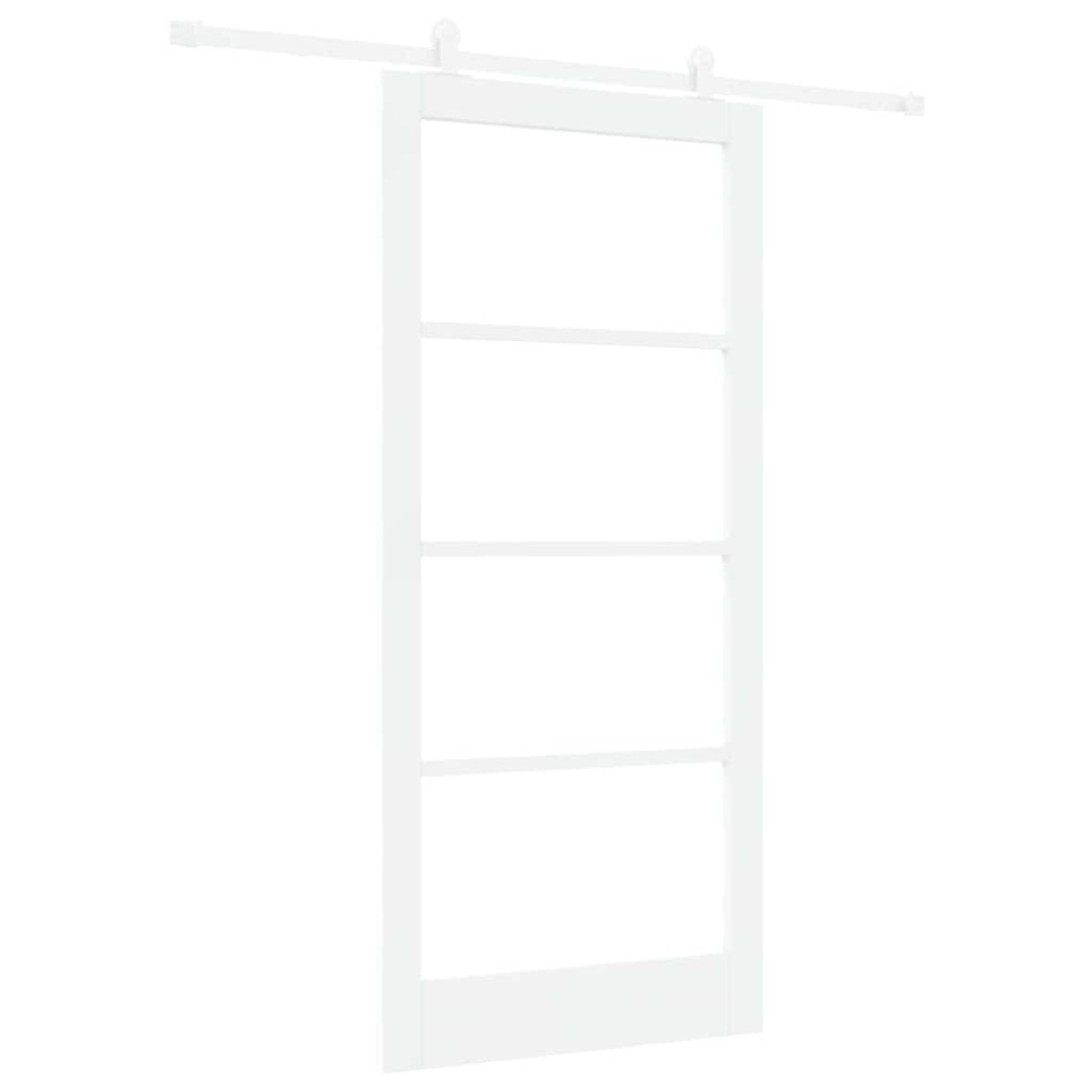 vidaXL Συρόμενη Πόρτα ORKDAL Λευκό 93 x 202 cm