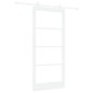 vidaXL Συρόμενη Πόρτα ORKDAL Λευκό 93 x 202 cm