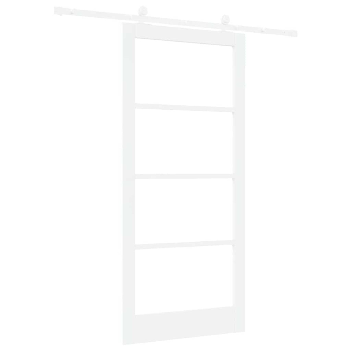 vidaXL Συρόμενη Πόρτα ORKDAL Λευκό 93 x 202 cm