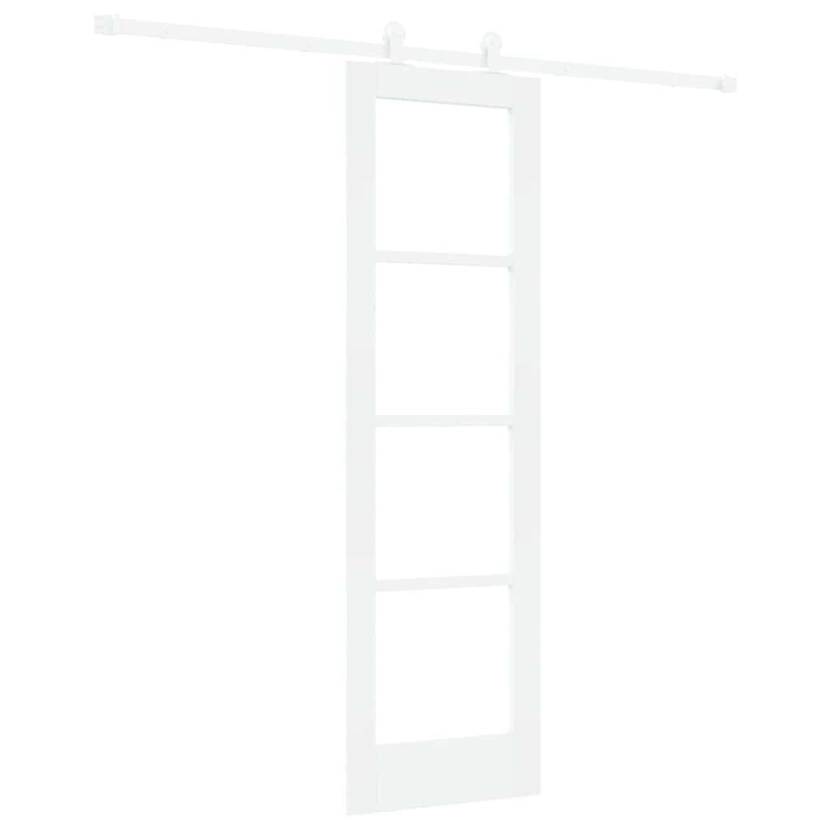 vidaXL Συρόμενη Πόρτα ORKDAL Λευκό 61 x 198,5 εκ.