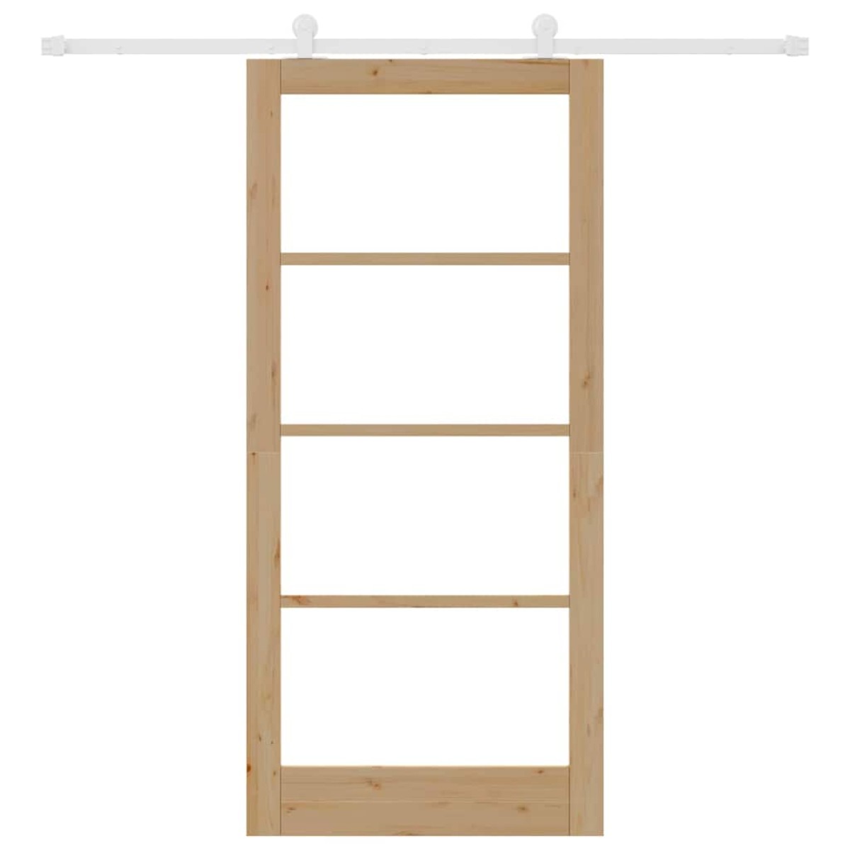 vidaXL Συρόμενη Πόρτα ORKDAL Φυσικό 93 x 202 cm