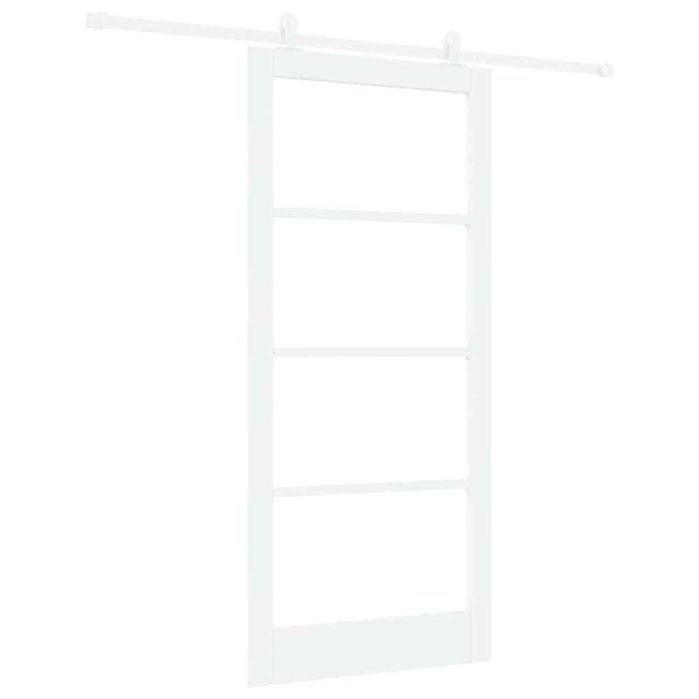 vidaXL Συρόμενη Πόρτα ORKDAL Λευκό 93 x 202 cm