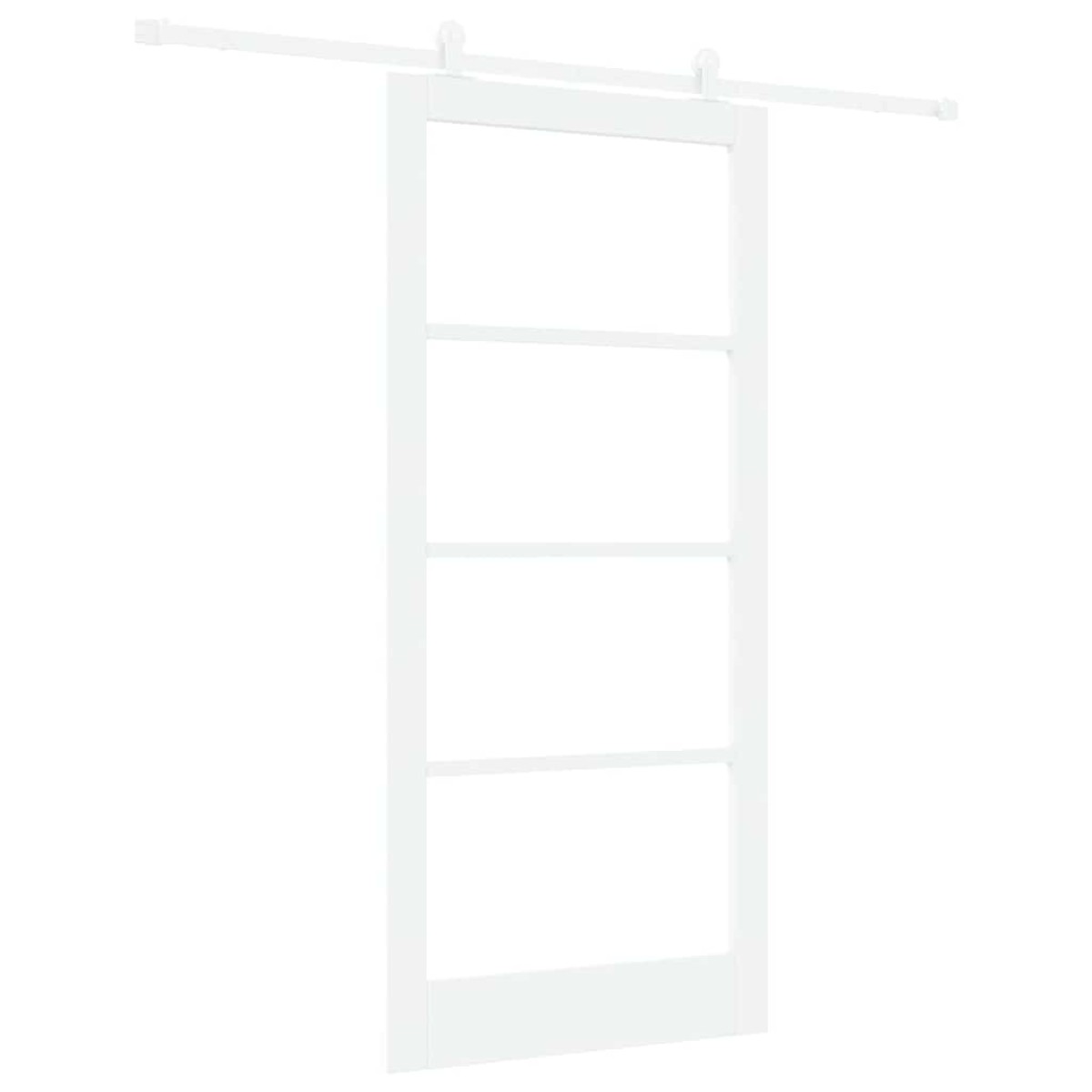 vidaXL Συρόμενη Πόρτα ORKDAL Λευκό 93 x 202 cm