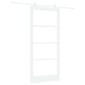 vidaXL Συρόμενη Πόρτα ORKDAL Λευκό 93 x 202 cm