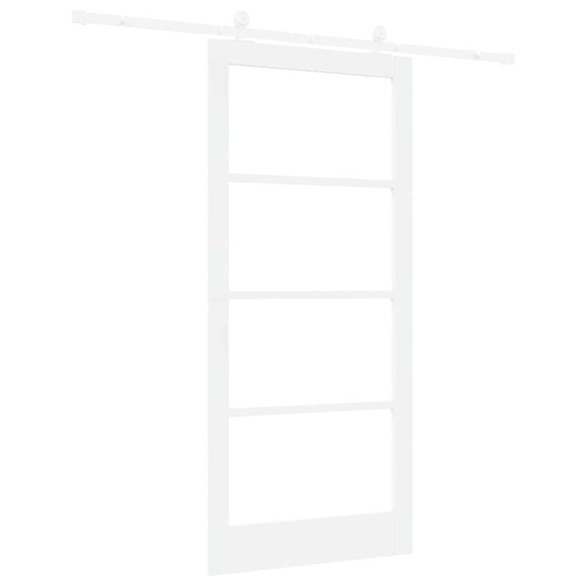 vidaXL Συρόμενη Πόρτα ORKDAL Λευκό 93 x 202 cm