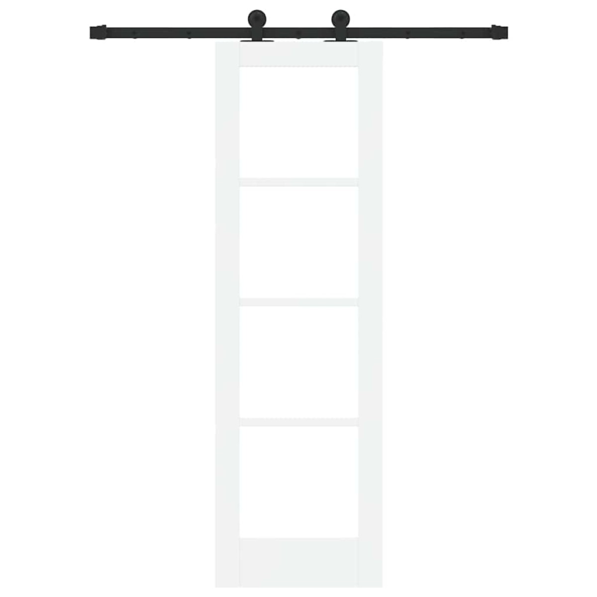 vidaXL Συρόμενη Πόρτα ORKDAL Λευκό 61 x 198,5 εκ.