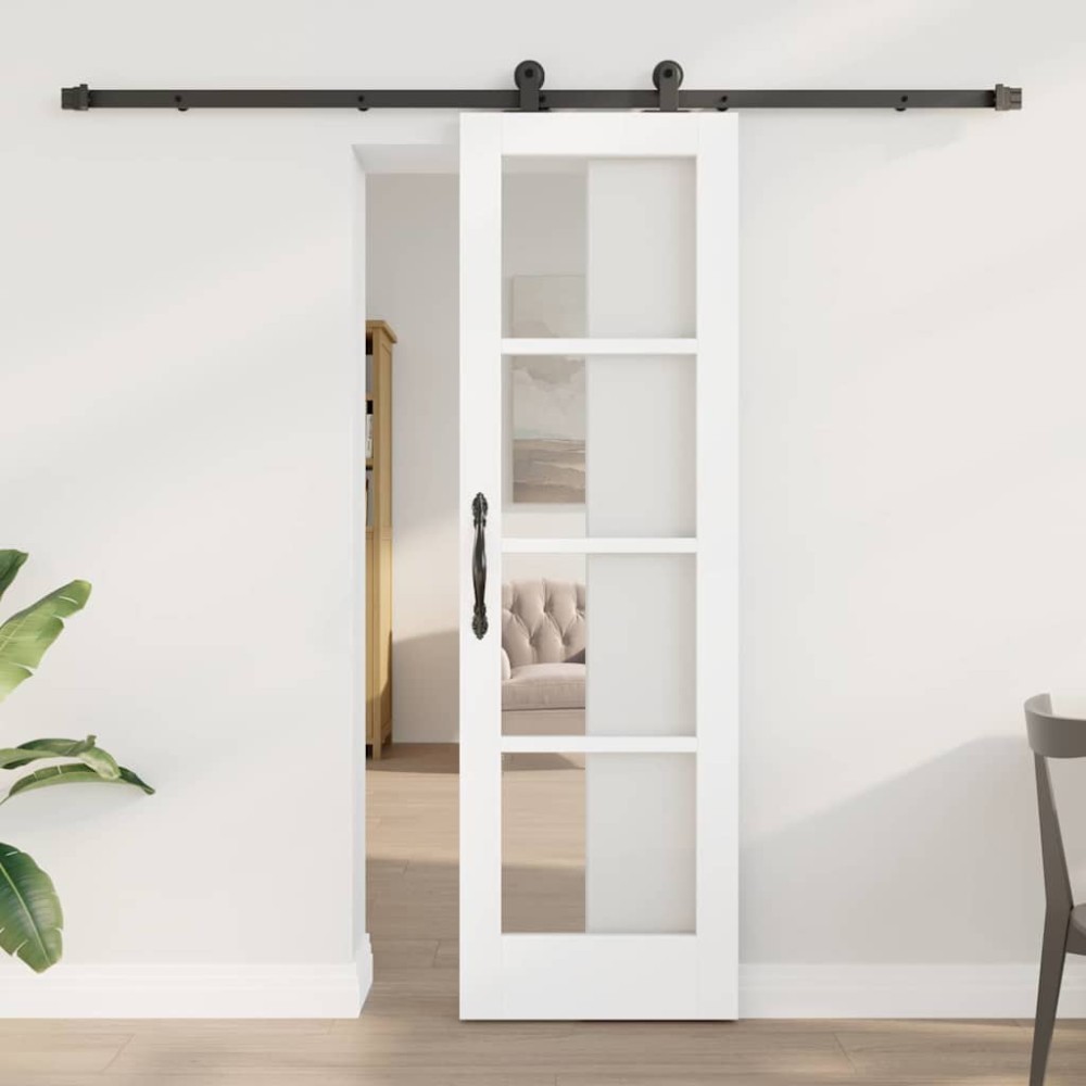 vidaXL Συρόμενη Πόρτα ORKDAL Λευκό 61 x 198,5 εκ.
