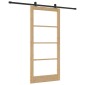vidaXL Συρόμενη Πόρτα ORKDAL Φυσικό 93 x 202 cm