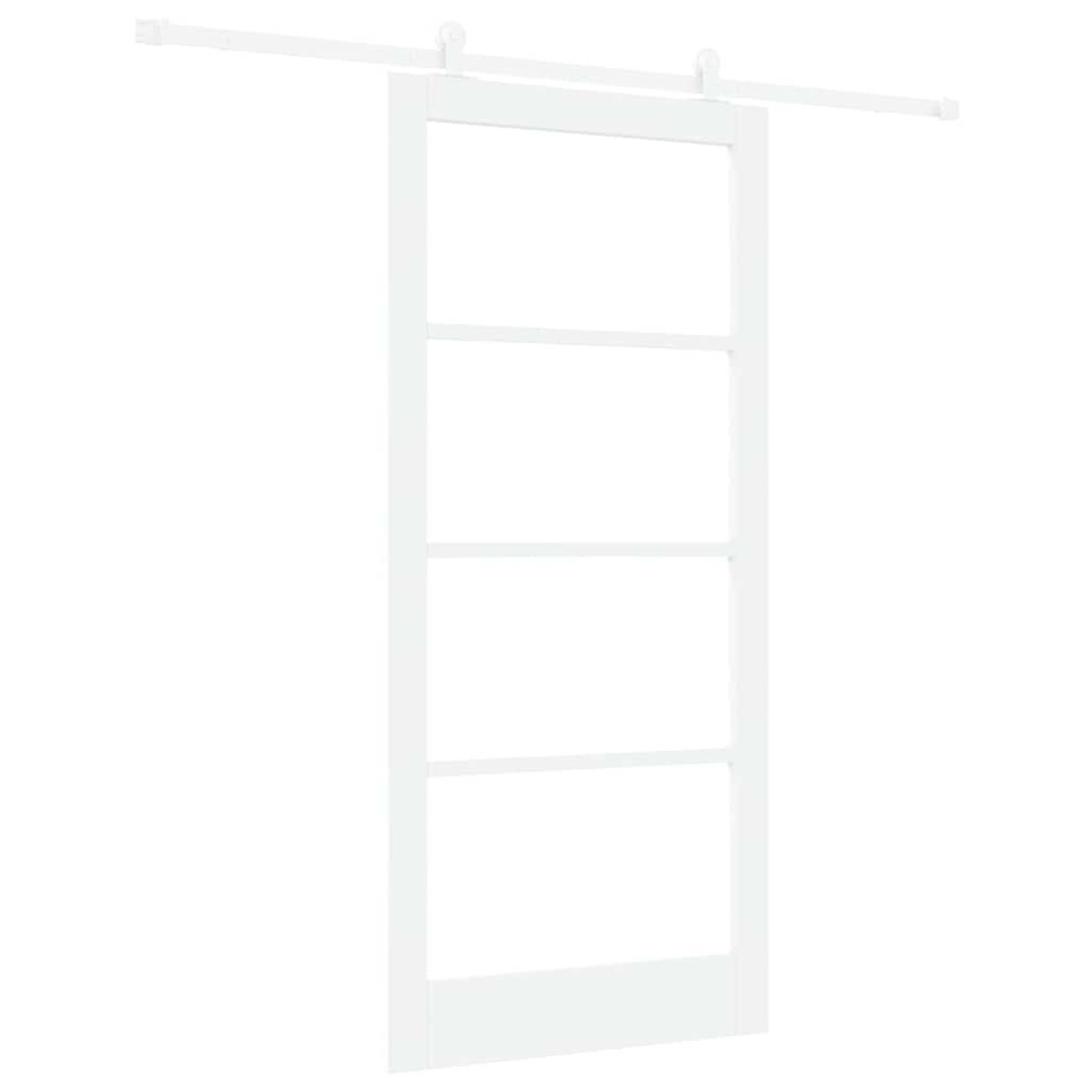 vidaXL Συρόμενη Πόρτα ORKDAL Λευκό 93 x 202 cm