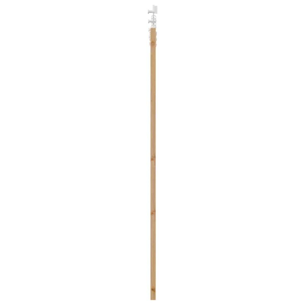 vidaXL Συρόμενη Πόρτα Φυσικό 61 x 198,5 εκ.