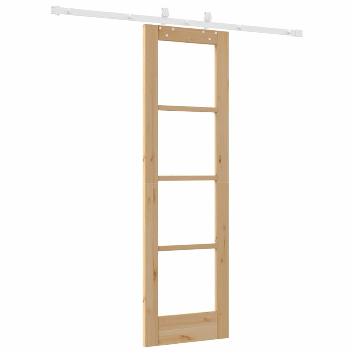vidaXL Συρόμενη Πόρτα Φυσικό 61 x 198,5 εκ.