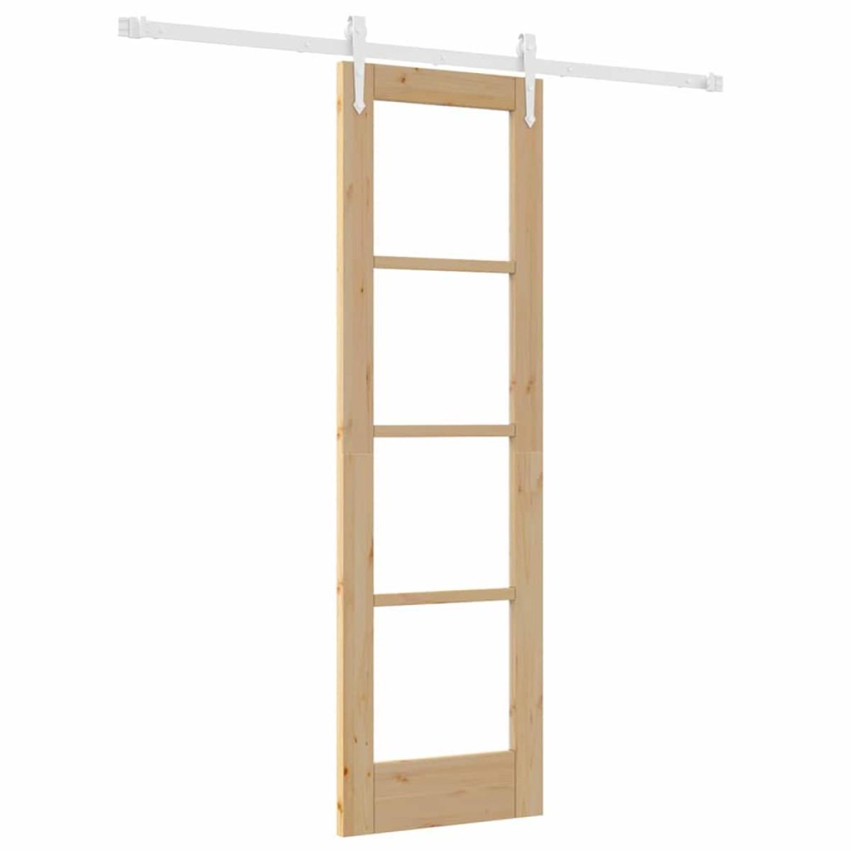 vidaXL Συρόμενη Πόρτα Φυσικό 61 x 198,5 εκ.