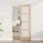 vidaXL Συρόμενη Πόρτα Φυσικό 61 x 198,5 εκ.