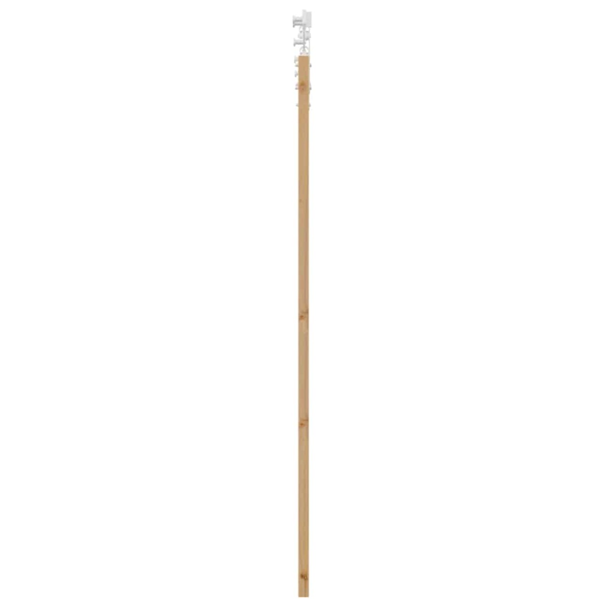 vidaXL Συρόμενη Πόρτα Φυσικό 61 x 198,5 εκ.