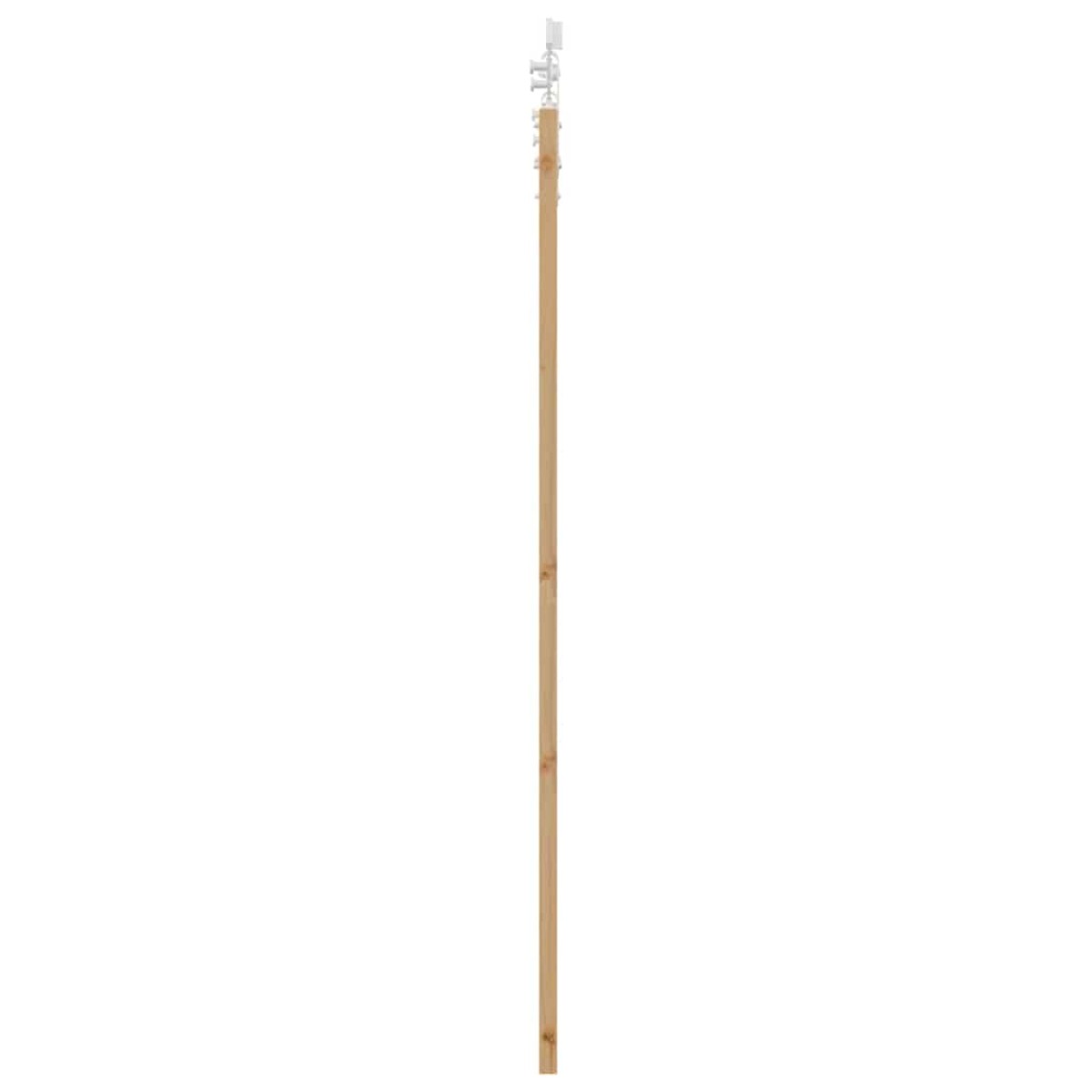 vidaXL Συρόμενη Πόρτα Φυσικό 61 x 198,5 εκ.