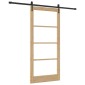 vidaXL Συρόμενη Πόρτα ORKDAL Φυσικό 93 x 202 cm