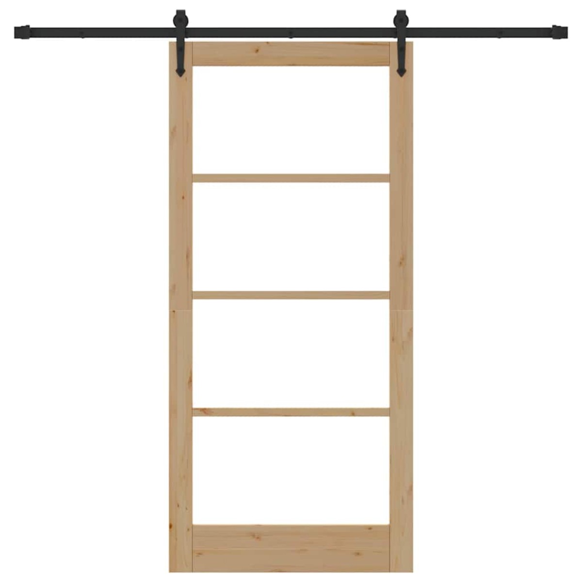 vidaXL Συρόμενη Πόρτα ORKDAL Φυσικό 93 x 202 cm