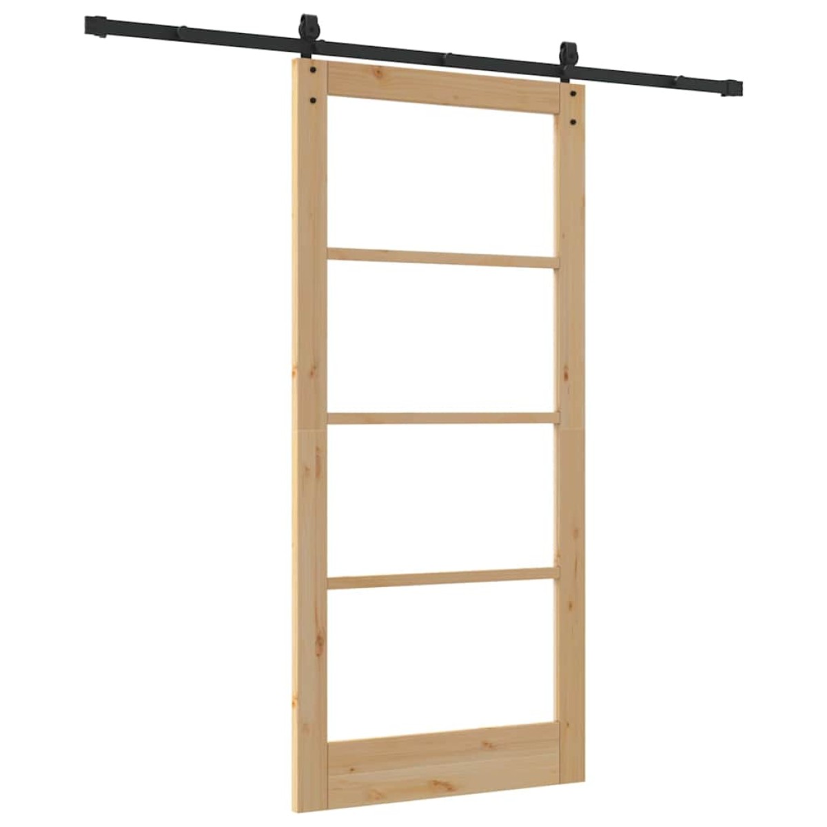 vidaXL Συρόμενη Πόρτα ORKDAL Φυσικό 93 x 202 cm