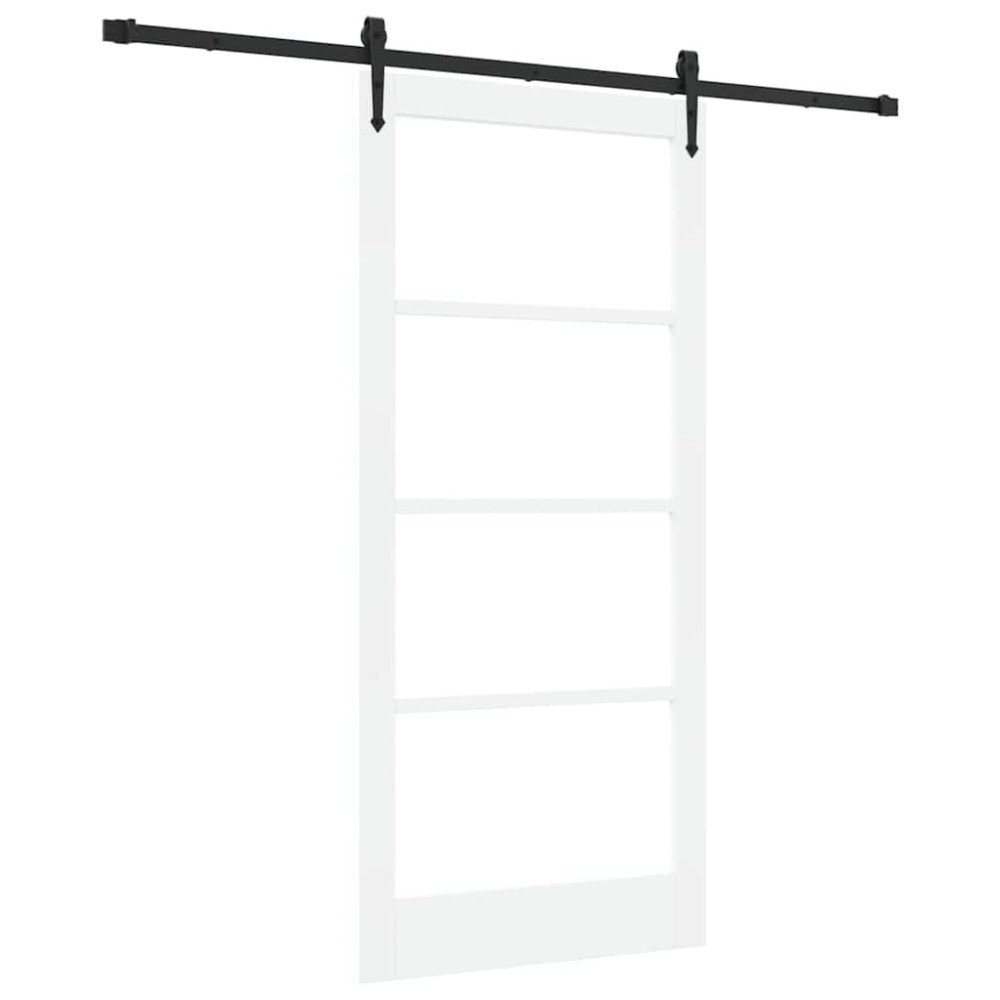 vidaXL Συρόμενη Πόρτα ORKDAL Λευκό 93 x 202 cm