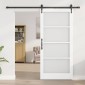 vidaXL Συρόμενη Πόρτα ORKDAL Λευκό 93 x 202 cm