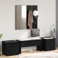 vidaXL Σετ επίπλων χωλ 6 τμχ. 80 x 31 x 40 εκ Επεξεργασμένο Ξύλο