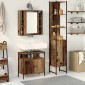 vidaXL Σετ Επίπλων Μπάνιου 3 τμχ. Παλιό Ξύλο 33 x 33 x 185,5 εκ