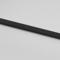 vidaXL Συρόμενη πόρτα με σετ υλικού 90x205 cm από γυαλί&Αλουμίνιο