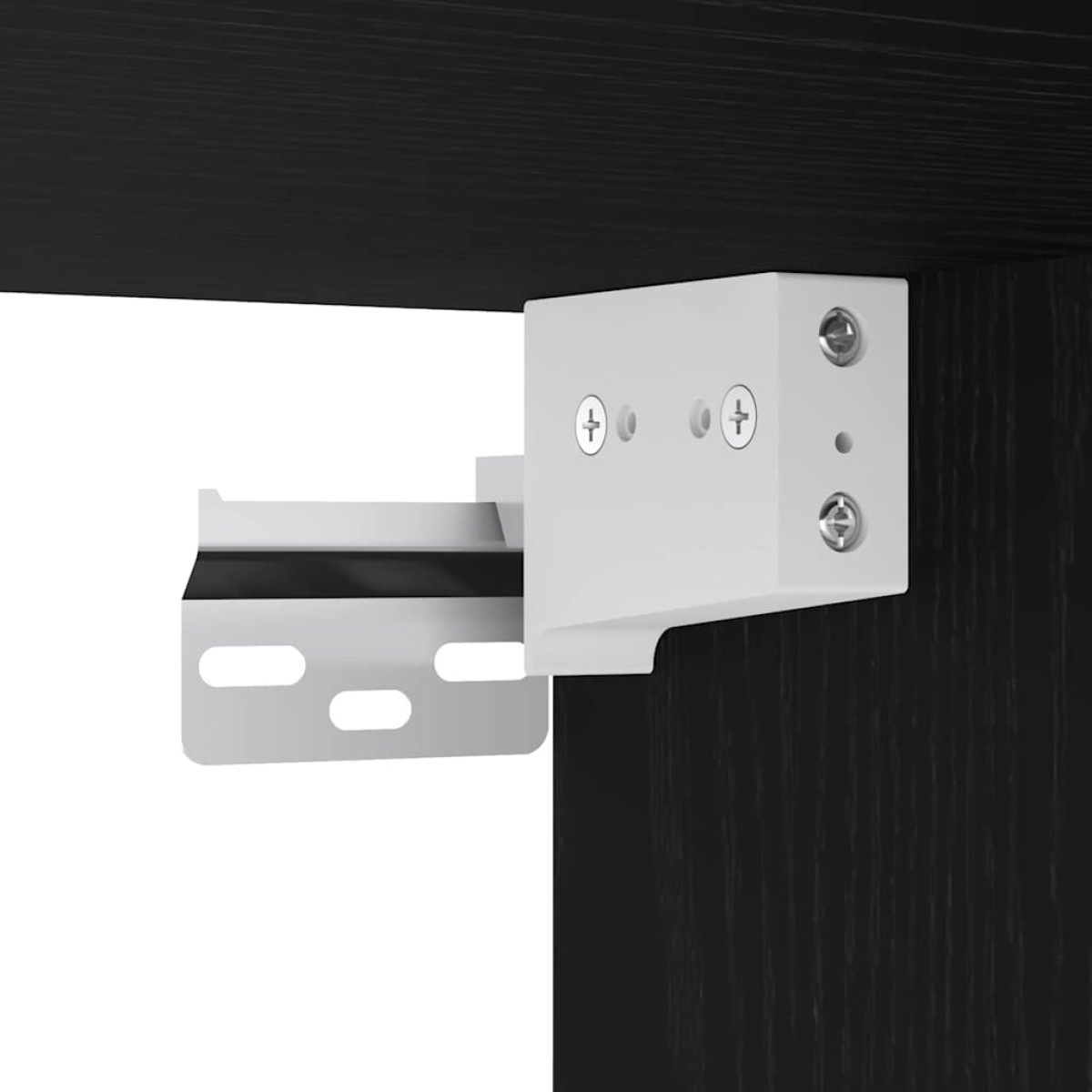 vidaXL Highboard 2 τμχ. Μαύρη Οξυά 69,5 x 34 x 180 εκ.