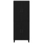 vidaXL Highboard 2 τμχ. Μαύρη δρυς 69,5 x 34 x 180 εκ.