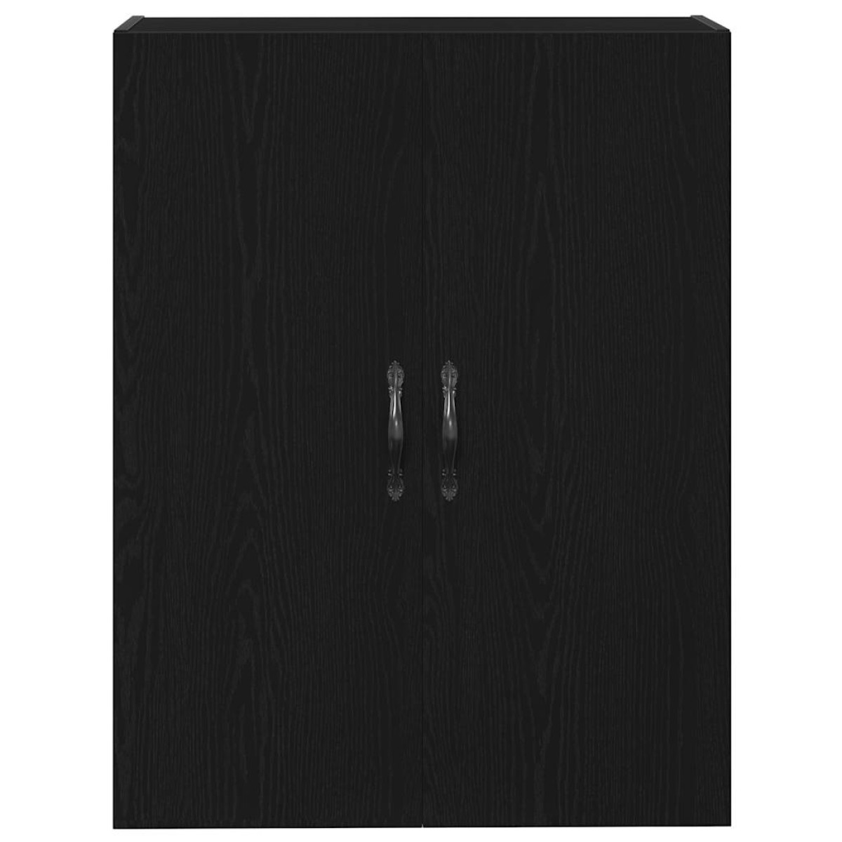 vidaXL Highboard 2 τμχ. Μαύρη Οξυά 69,5 x 34 x 180 εκ.