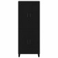 vidaXL Highboard 2 τμχ. Μαύρη Οξυά 69,5 x 34 x 180 εκ.