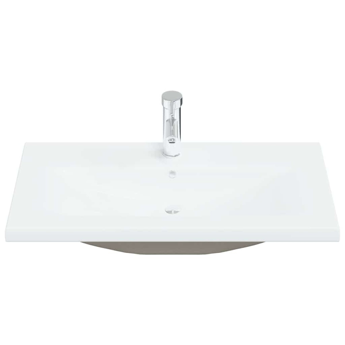 vidaXL Ντουλάπι Μπάνιου Μαύρη Οξυά 80 x 38,5 x 46 cm