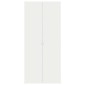 vidaXL Ντουλάπα Παπουτσιών 80 x 35.5 x 180 εκ Επεξεργασμένο Ξύλο Λευκό