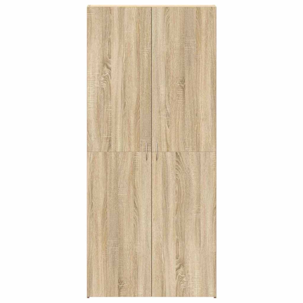 vidaXL Ντουλάπα Παπουτσιών 80 x 35.5 x 180 εκ Επεξεργασμένο Ξύλο Καφέ