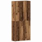 vidaXL Ντουλάπα Παπουτσιών 80 x 35.5 x 180 εκ Επεξεργασμένο Ξύλο Καφέ