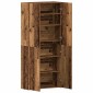 vidaXL Ντουλάπα Παπουτσιών 80 x 35.5 x 180 εκ Επεξεργασμένο Ξύλο Καφέ